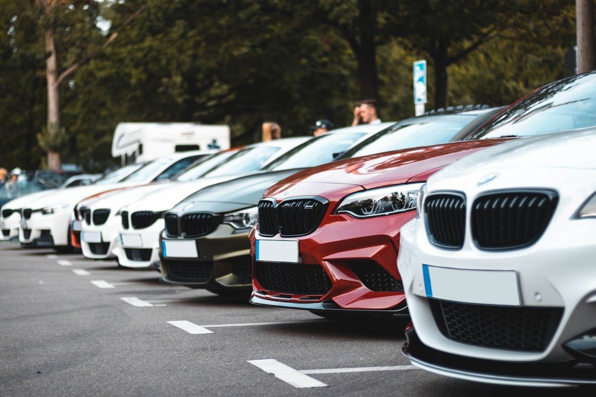 Yango partner cars parked outside the Capital Captains office