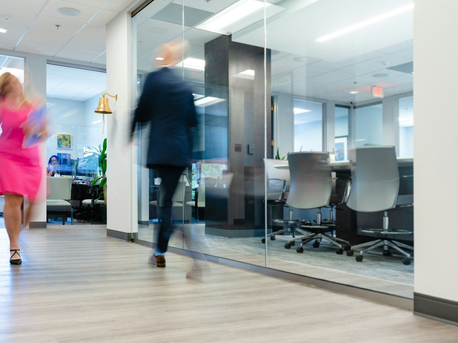 Driver walking into the Capital Captains registration office